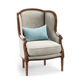 Louis XV Wing Chair